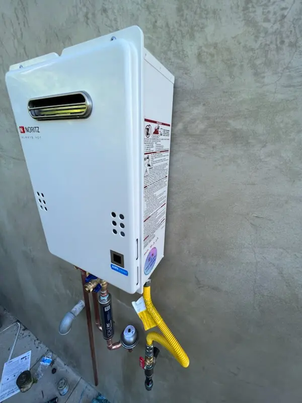 Tankless water heater installation for Hamline - Midway homes